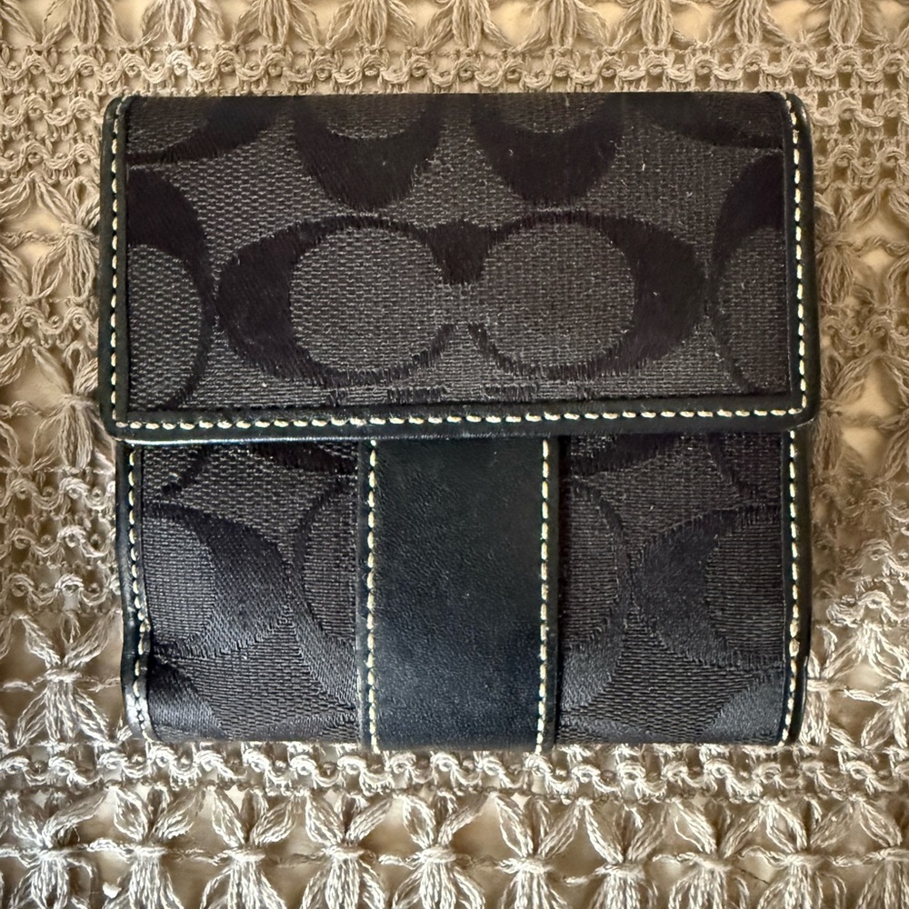 Coach signature classic wallet vintage y2k